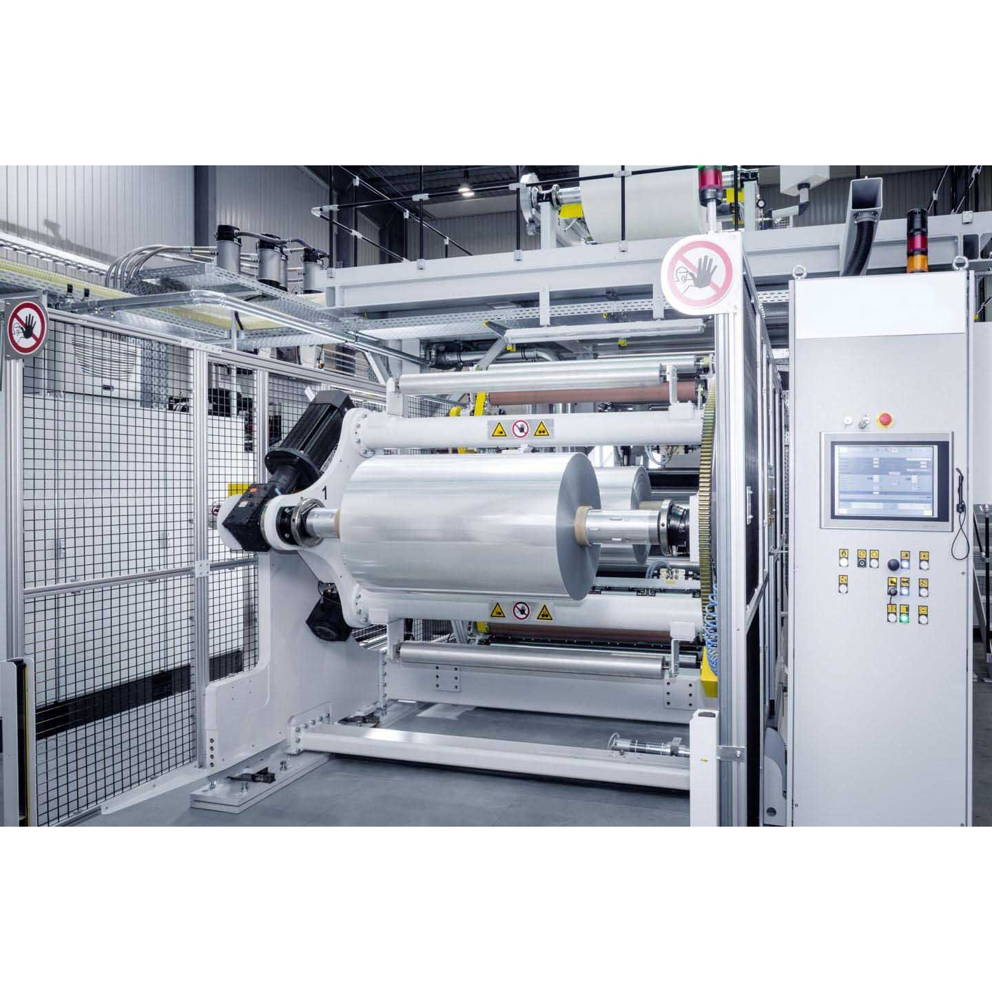 Ligne de production de presse à plastifier de tissu à grande vitesse, machine à plastifier non tissée de film d'extrusion avec des prix bon marché