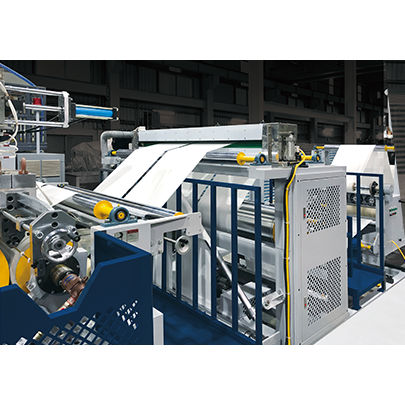 Automatic Coated Production Line Laminating Machine Jumbo Roll Slitter Rewinder Lamination Machine