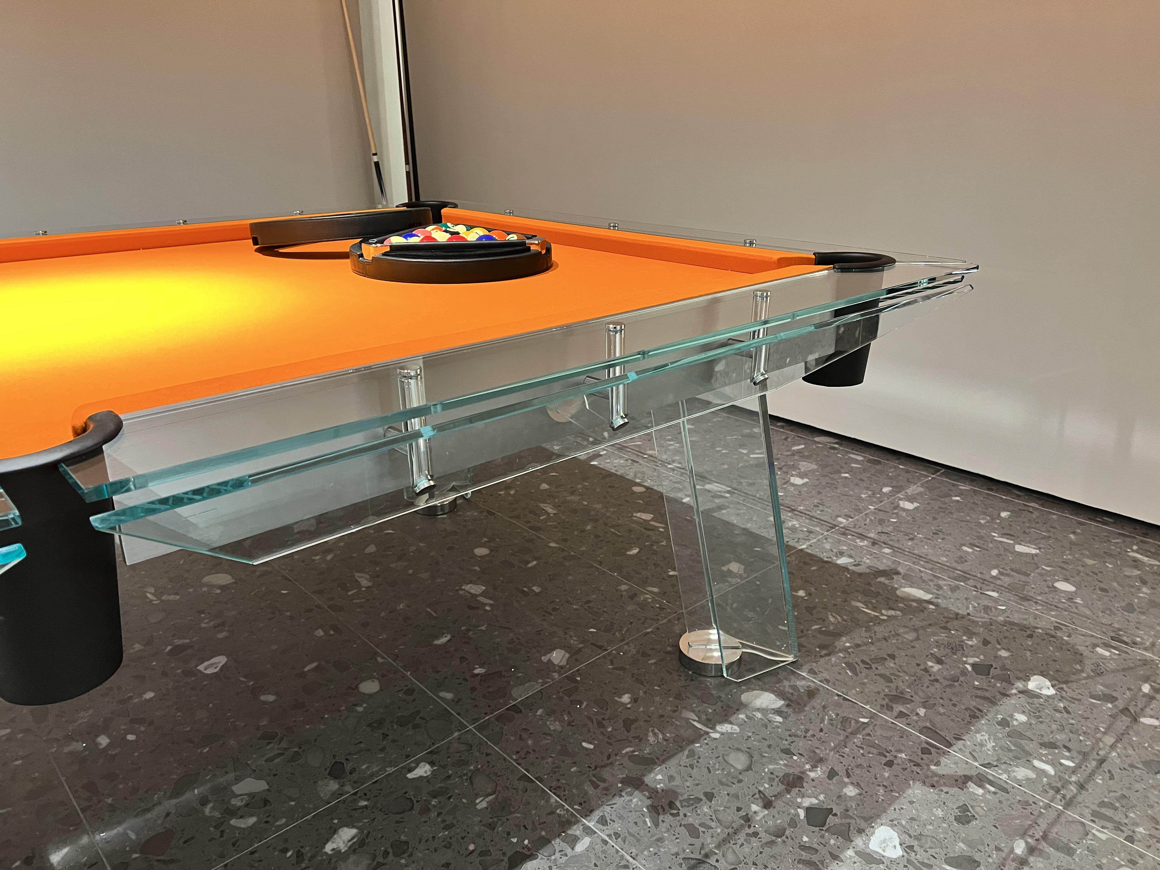 Glass classic billiard table, Modern billiard table, Luxury pool table custom, billiard tabl custom, High quality billiard table