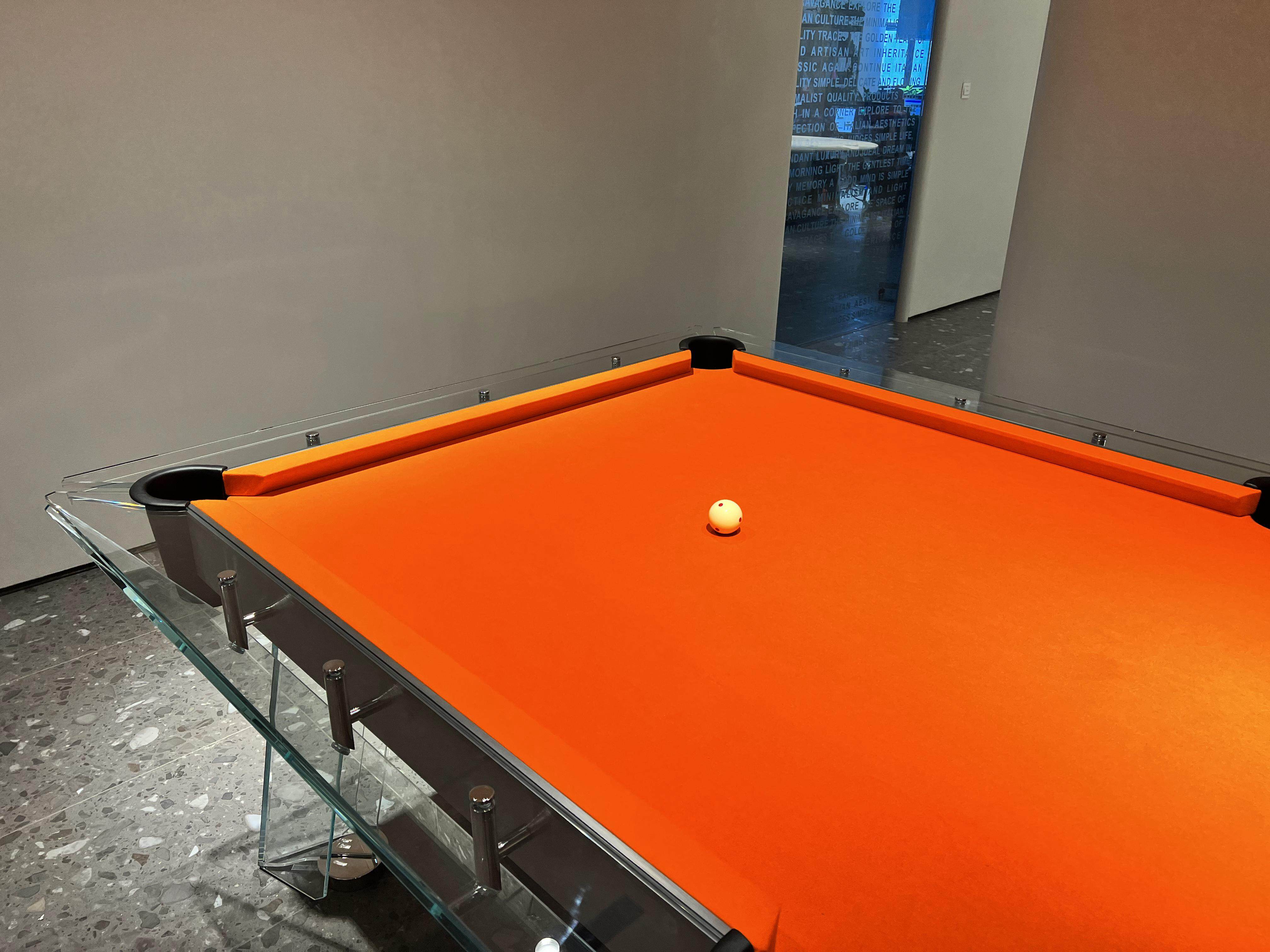 Glass classic billiard table, Modern billiard table, Luxury pool table custom, billiard tabl custom, High quality billiard table