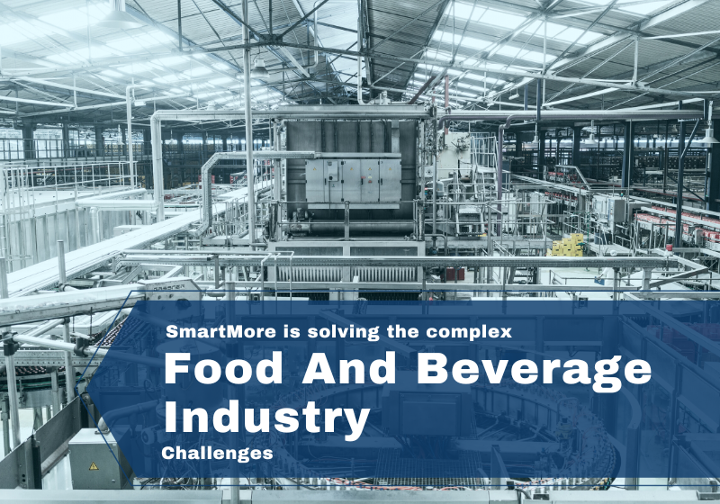 SmartMore is solving the complex Food And Beverage Industry Challenges