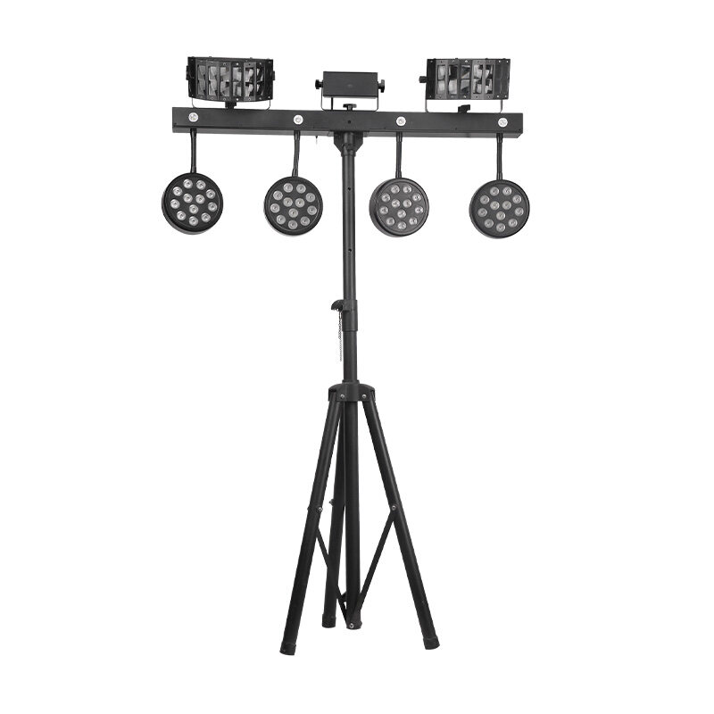 Professional Portable Dj Lights Disco Dj Equipment Led Par light Bar Stage Lighting With Stand