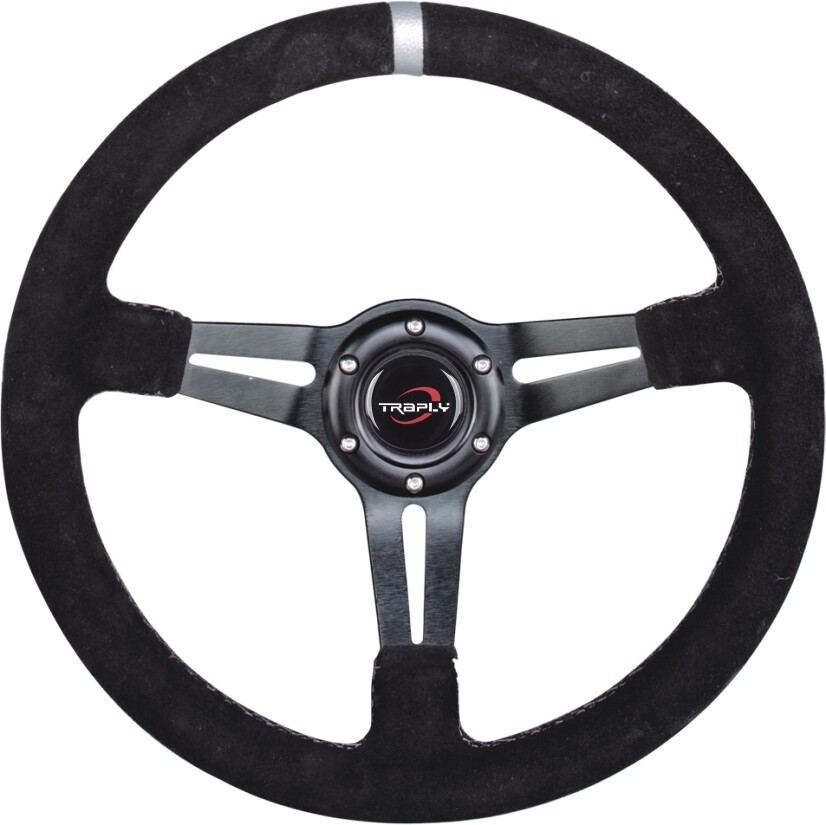 wholesale Customized Color Luxury Leather Suede PVC Steering Wheel Racing