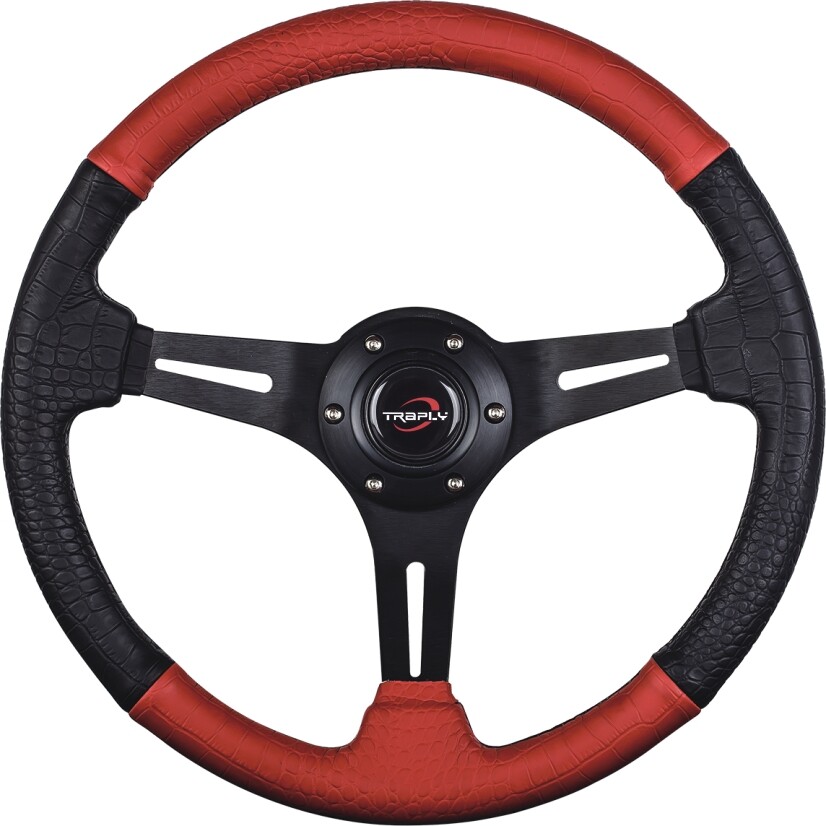 PU Synthetic Leather Steering Wheel, 14inch Sports Car Steering Wheel, steering wheel manufacturer