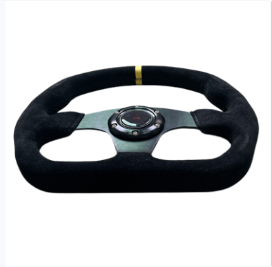 330mm suede steering wheel