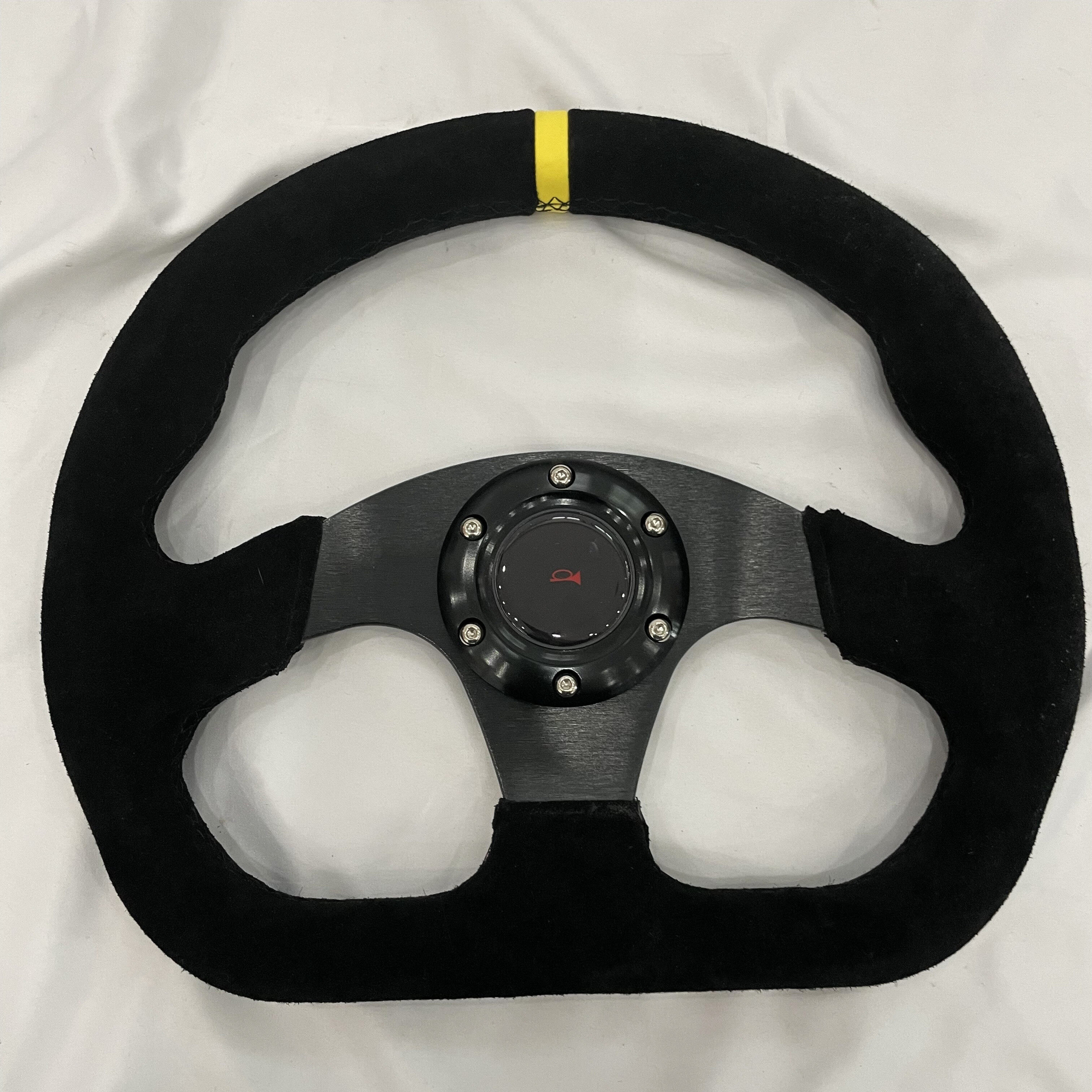 330mm suede steering wheel