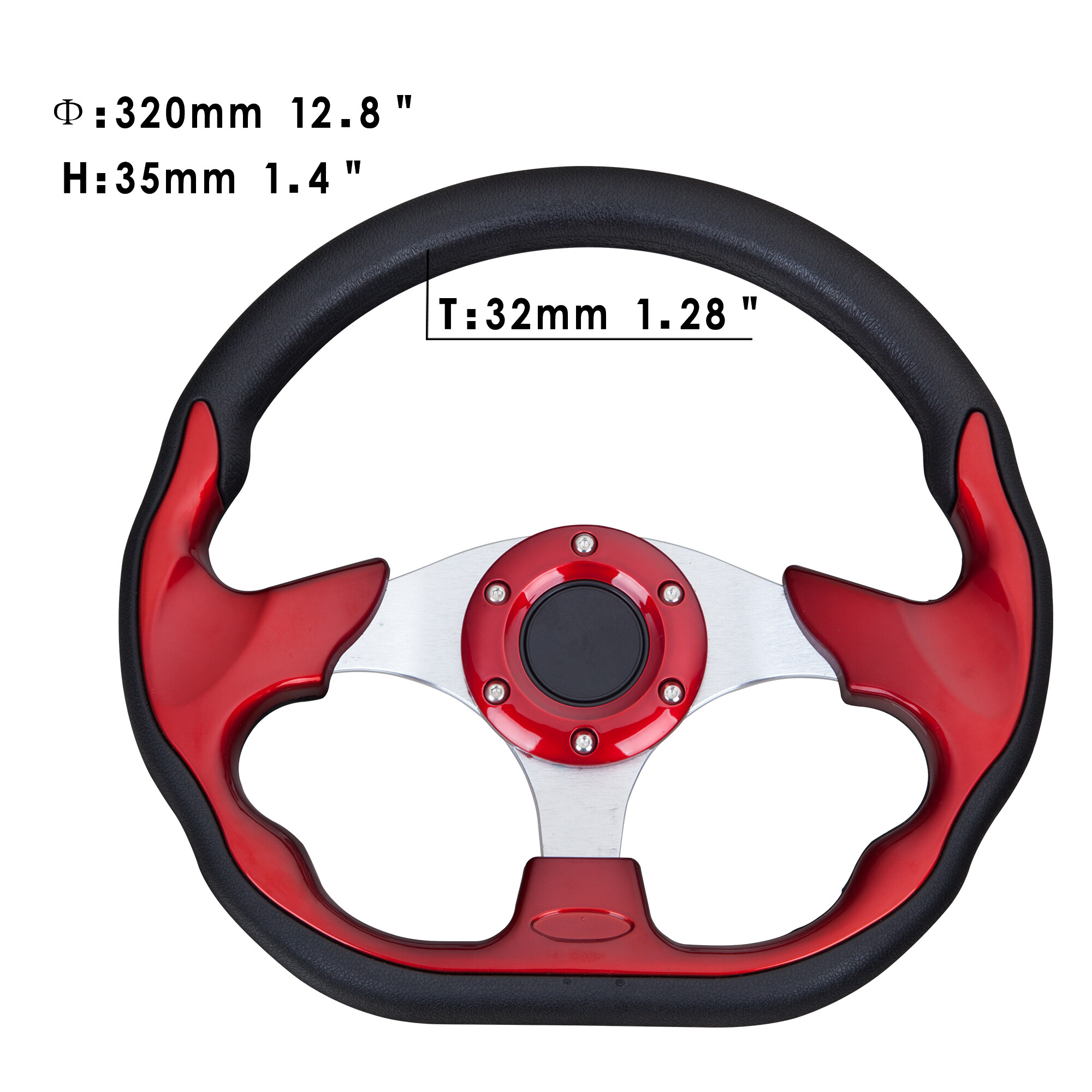 vw golf custom steering wheel