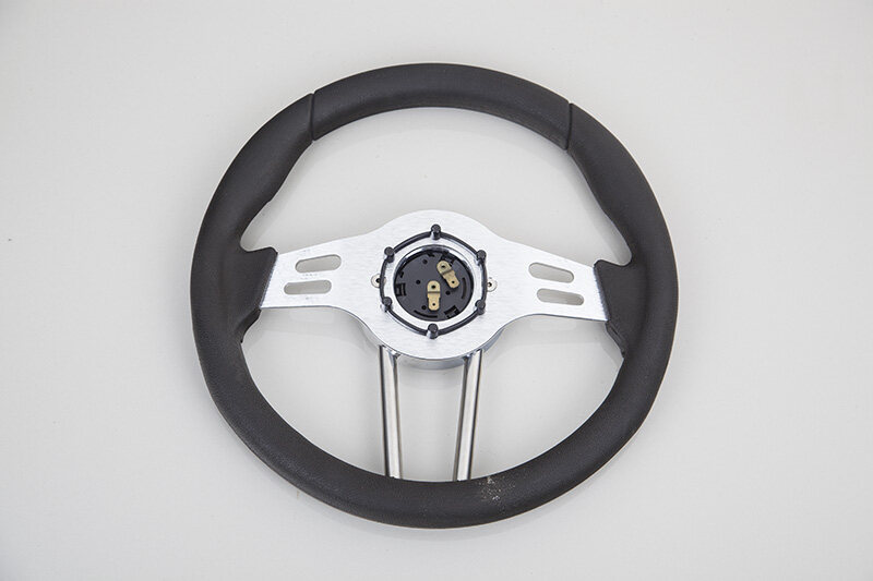 320mm suede steering wheel