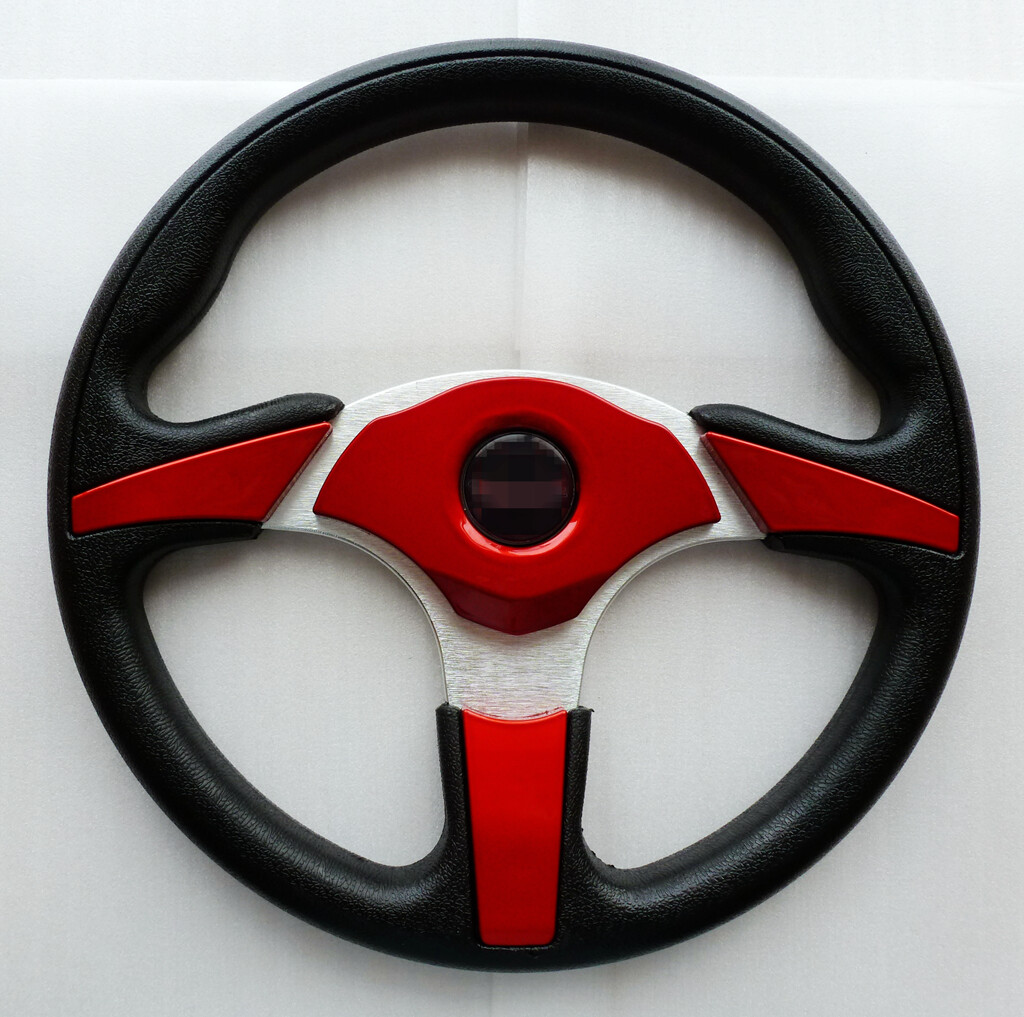 300mm suede steering wheel