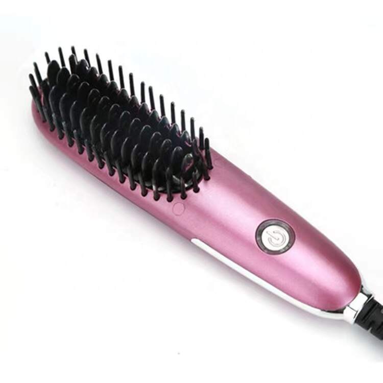 China electric straightening hair brush, electric straightening hair brush factory