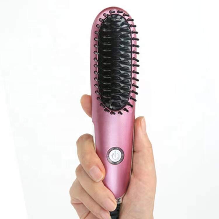 China electric straightening hair brush, electric straightening hair brush factory