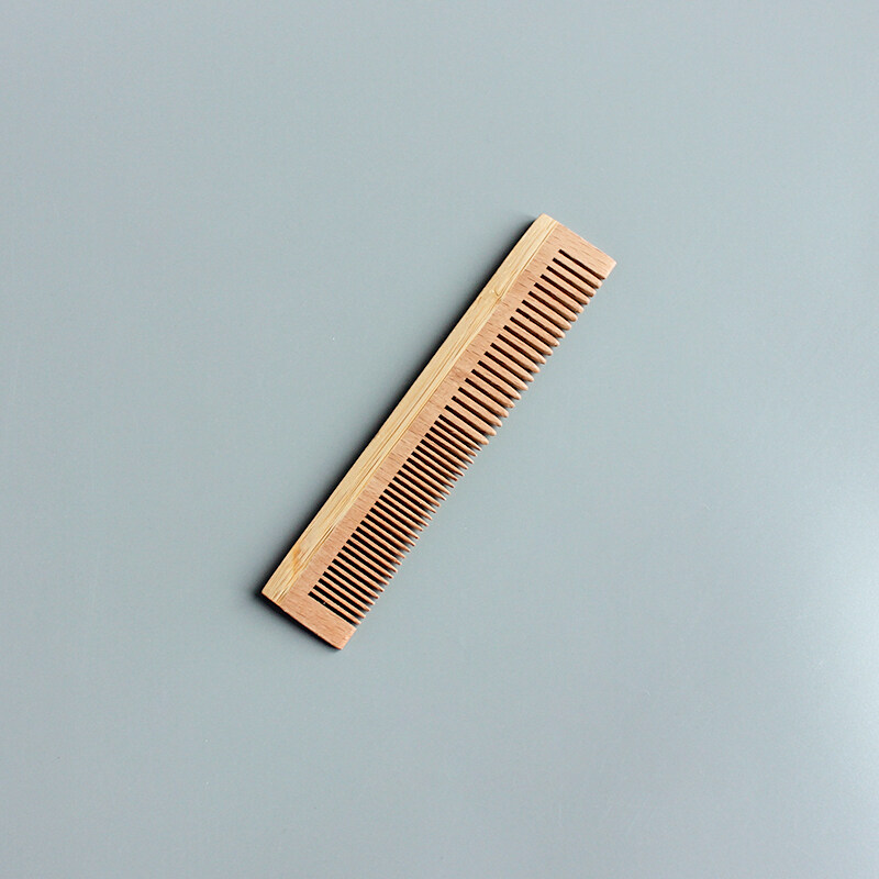 long style wood hair comb