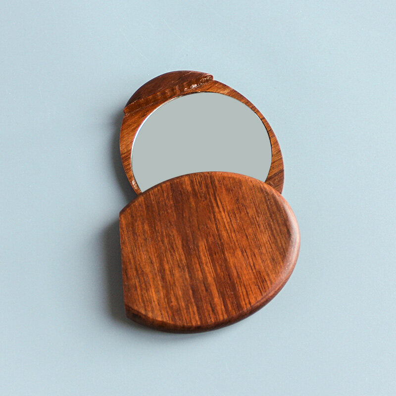 compact mirror/wood mirror/LVMH audited/luxy gift/massager/beauty tool/personal care
