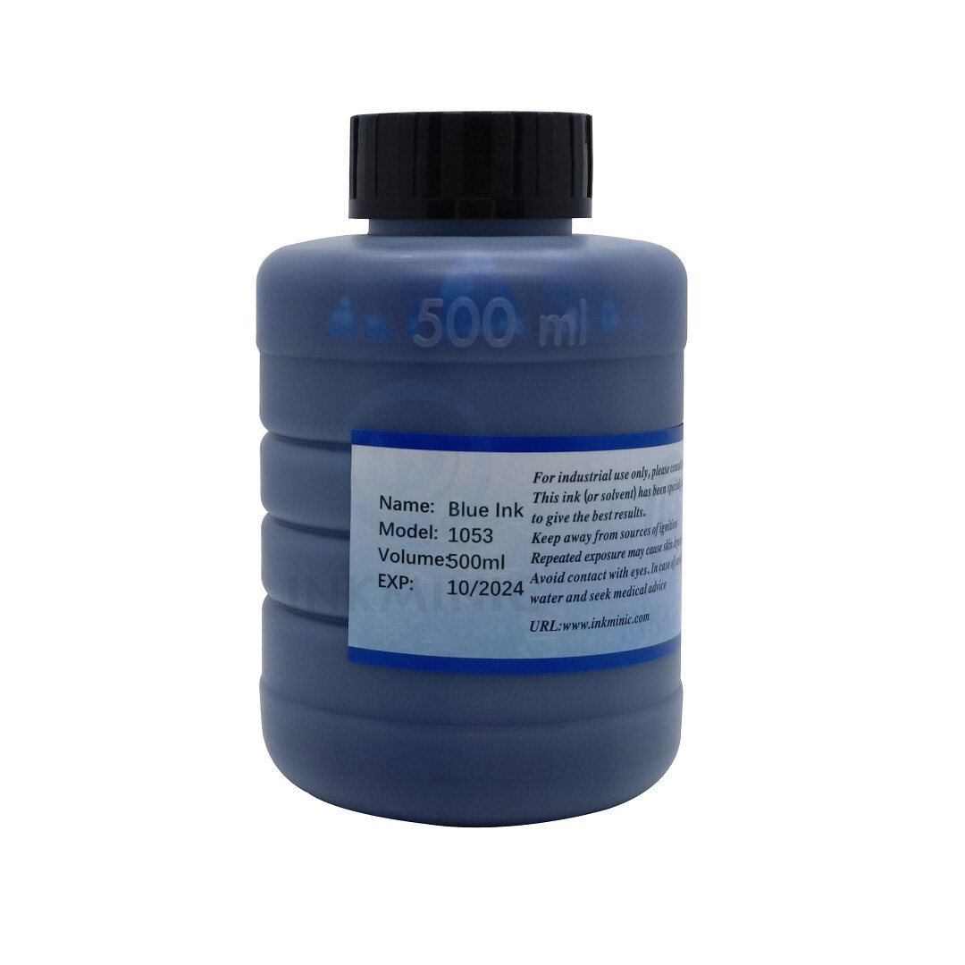 LX inkjet printer 1053 Blue Ink 500ML