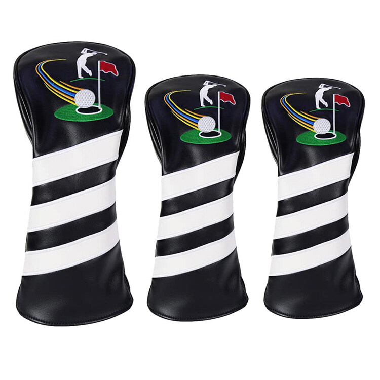 golf club head cover manufacturers, magnetic closure golf head covers, mid mallet center shaft putter cover, magnetic golf head covers set, wholesale golf head covers