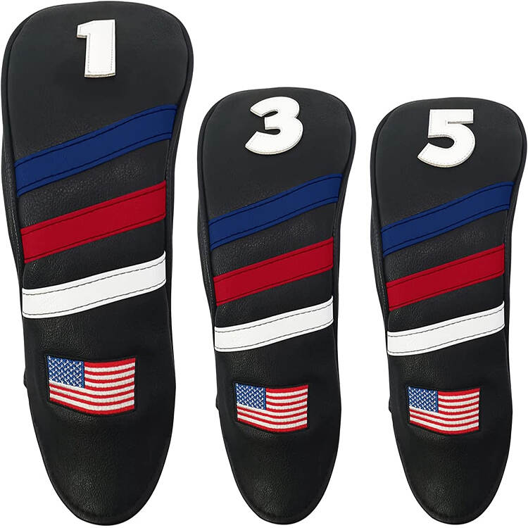 Wholesale Closure Golf Club Head Cover Set Manufacturers
