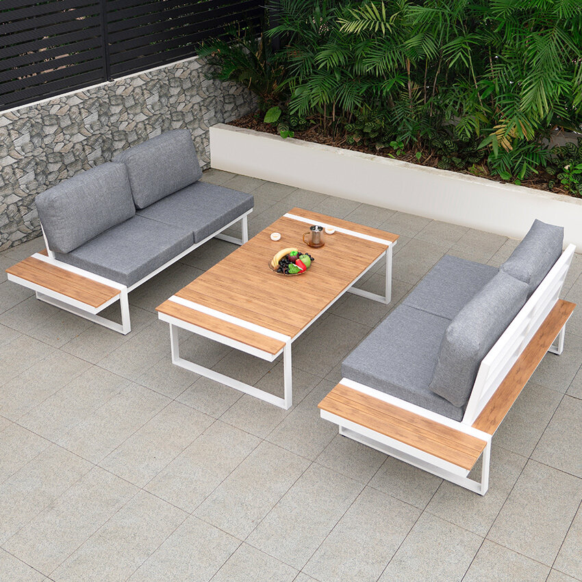 waterproof garden corner sofa