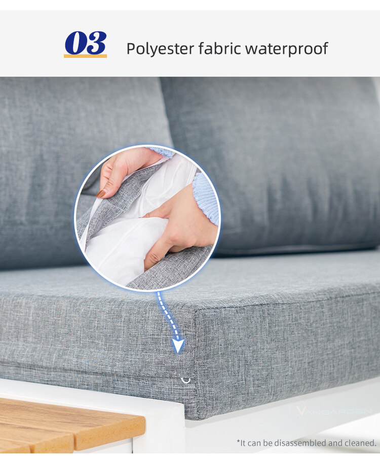 waterproof frame and polyester fabric