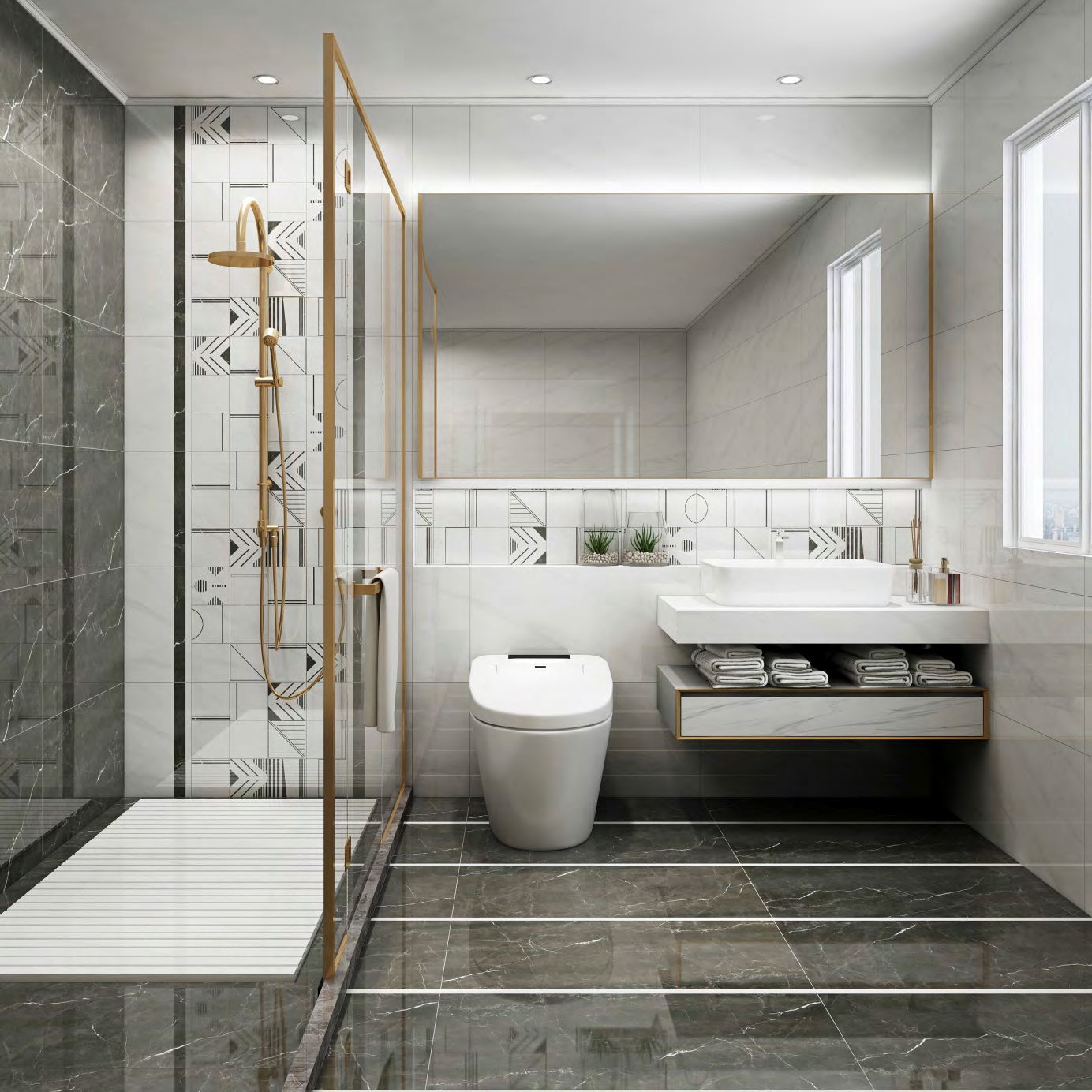 400X800 Bone Color Matte Finish Wall Tiles White Glazed Ceramic Wall Tiles For Bathroom