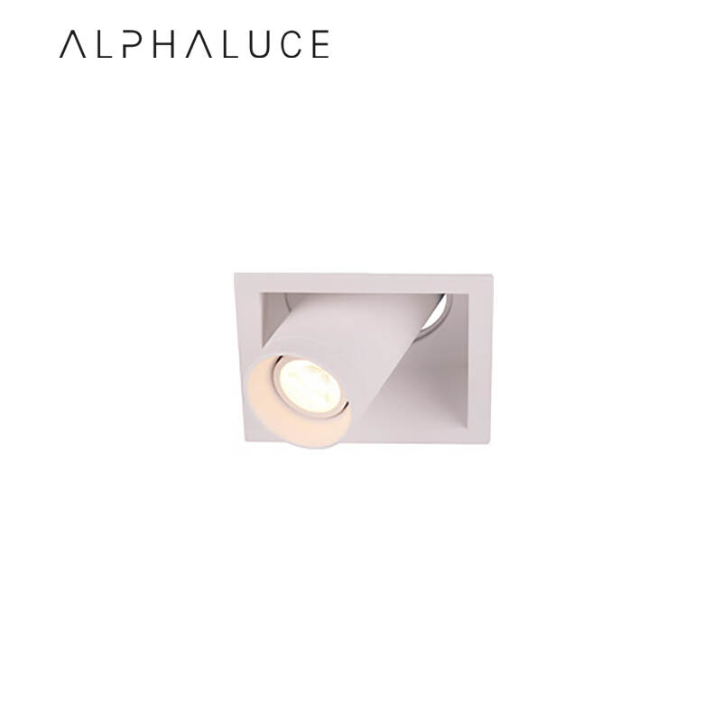 square recessed spotlight