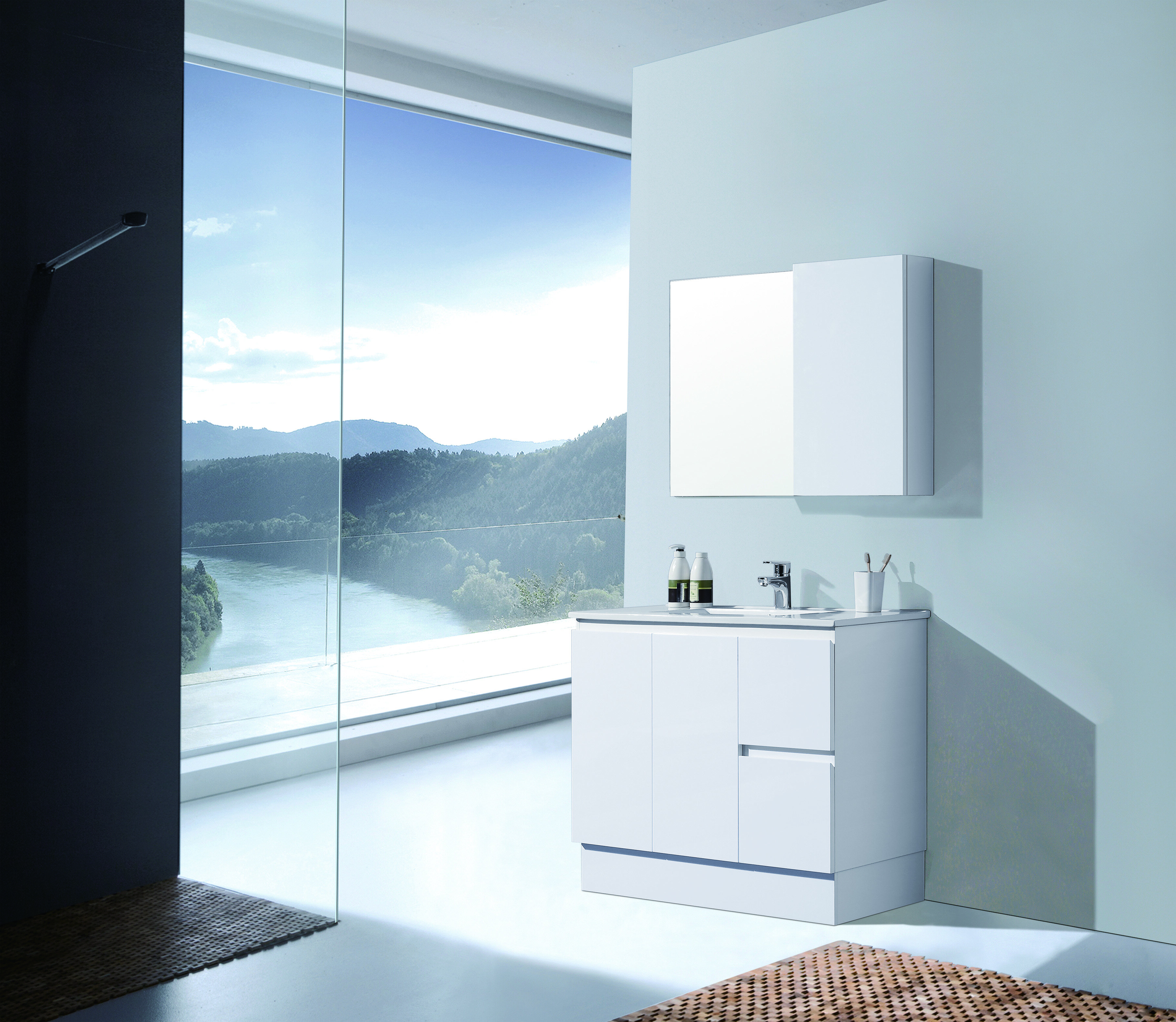 Hotel Luxury Vanity/Apartment Project  Bathroom Cabinet