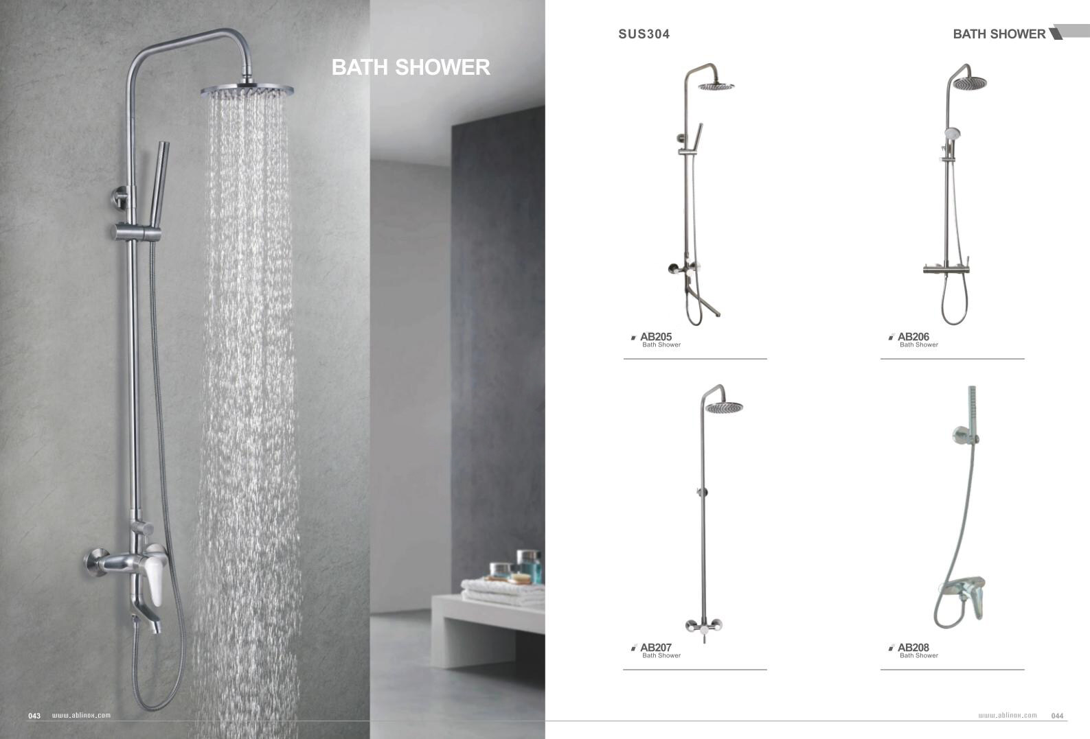 shower set supplier, rain shower set factory
