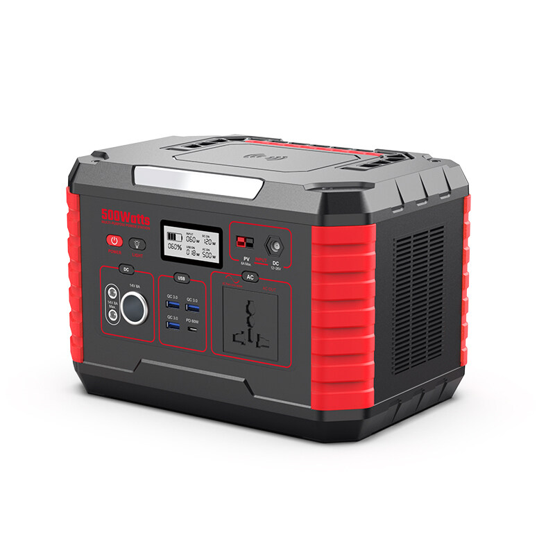 500W portable power station.