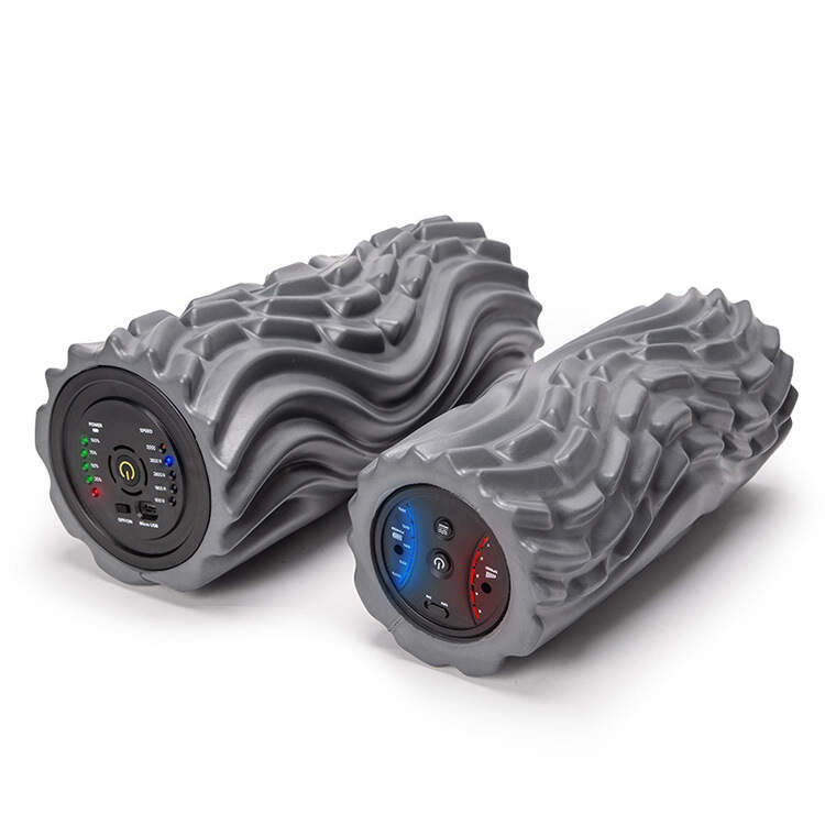 sports5 speed electric foam axis yoga fitness vibration relaxation massage column electric corrugated fascia column (CN stock)