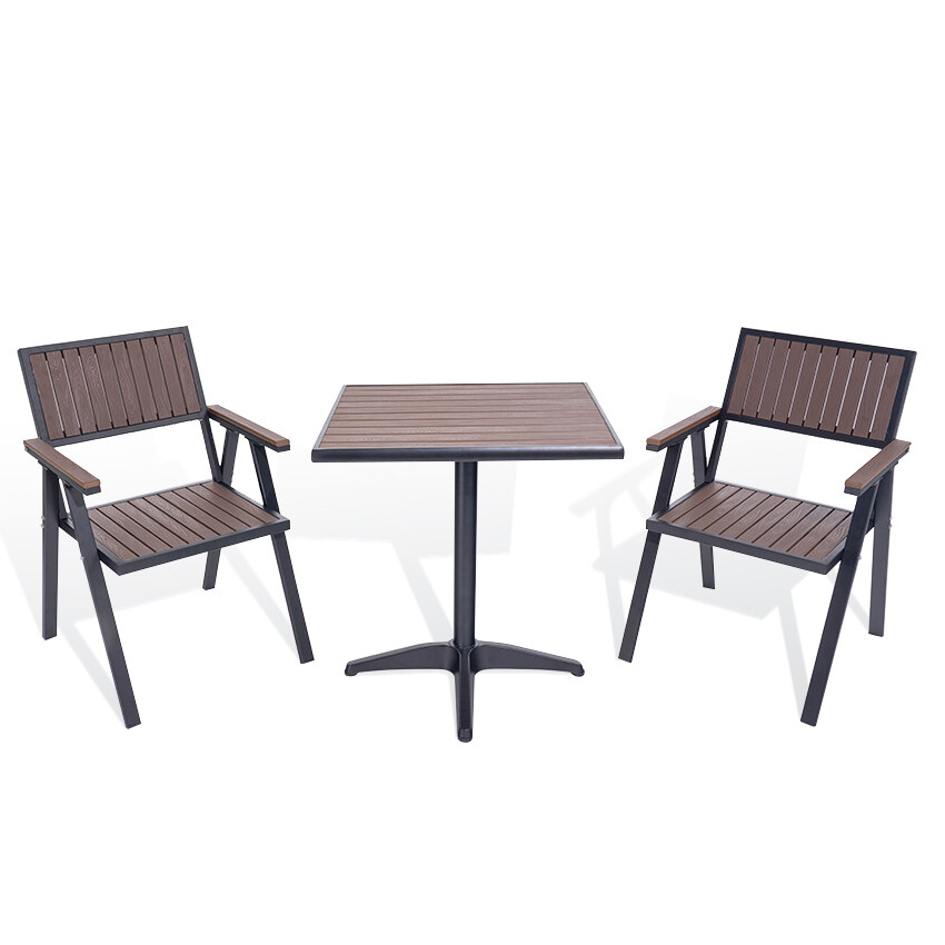 outdoor small table and chair set