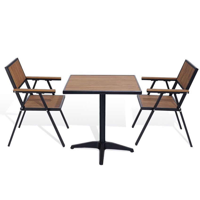 outdoor small table and chair set