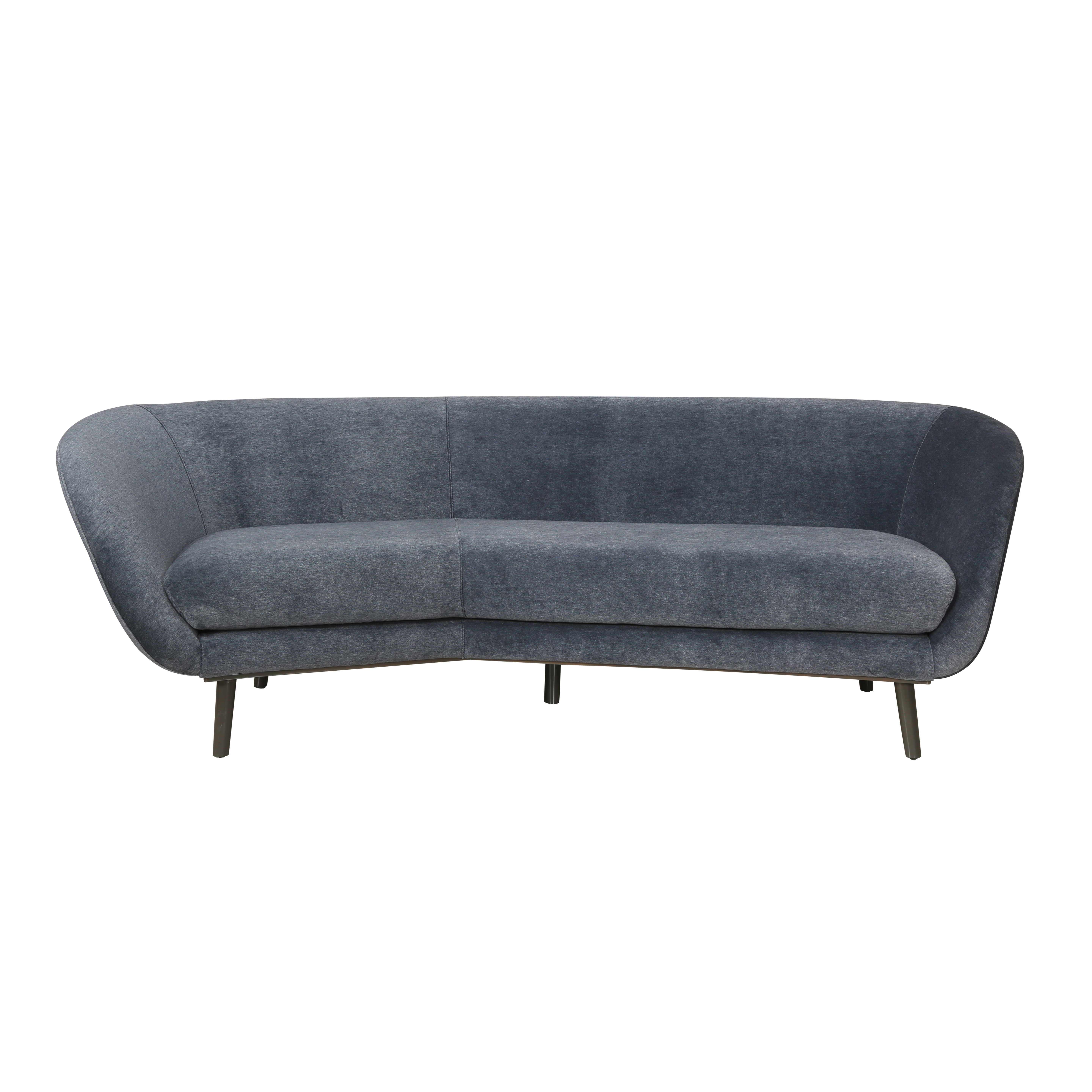 China double sided curved sofa supplier factory