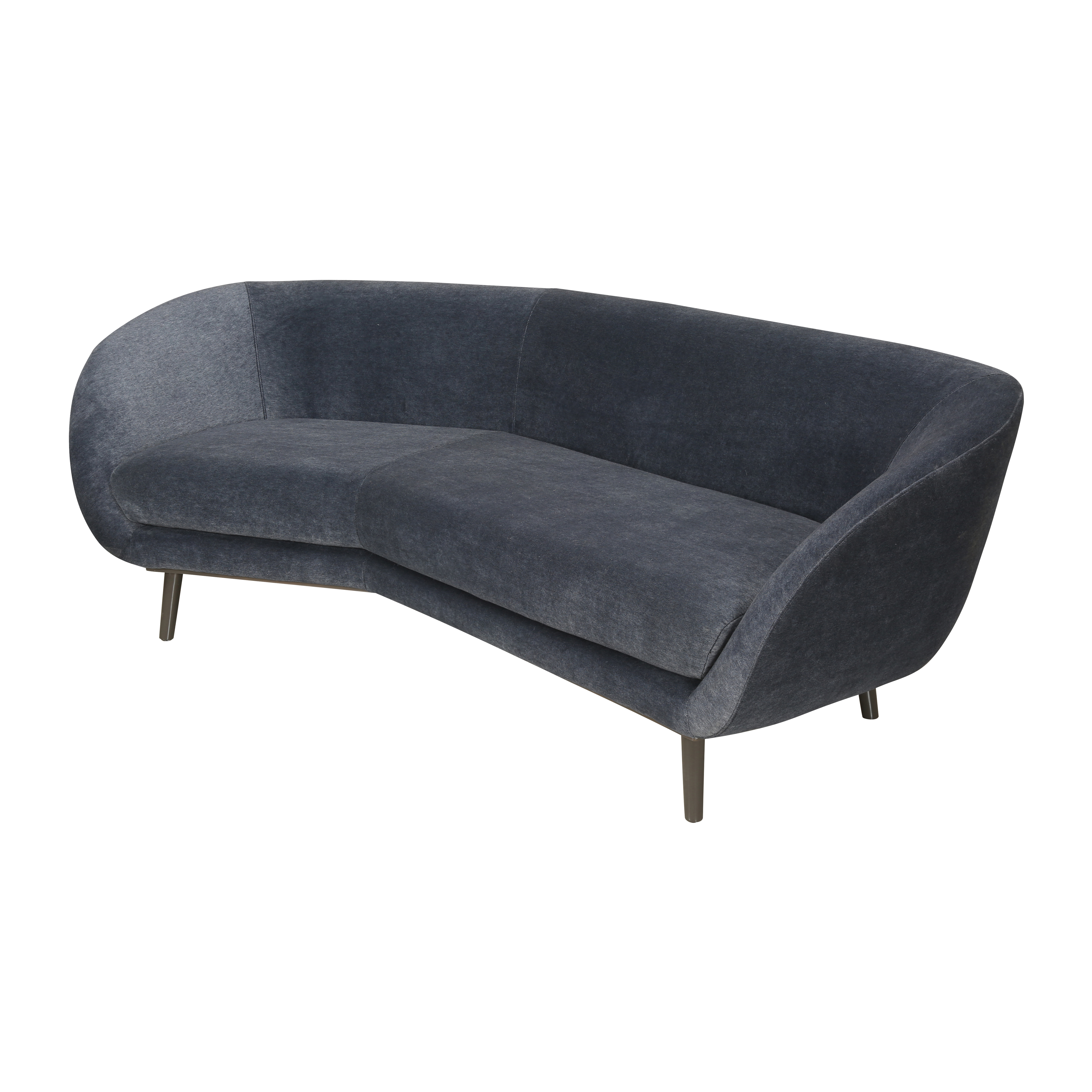 China double sided curved sofa supplier factory