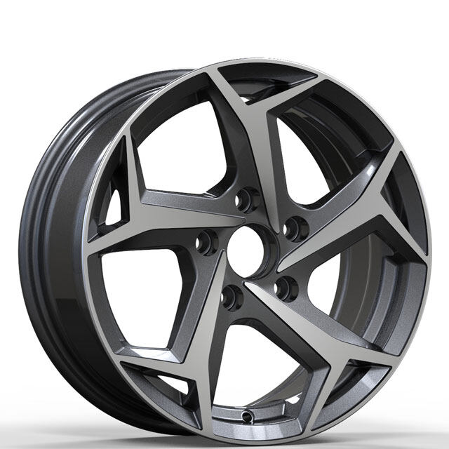 17 Inch Black Vw Alloy Wheel Custom Distributor