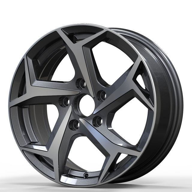 17 Inch Black Vw Alloy Wheel Custom Distributor