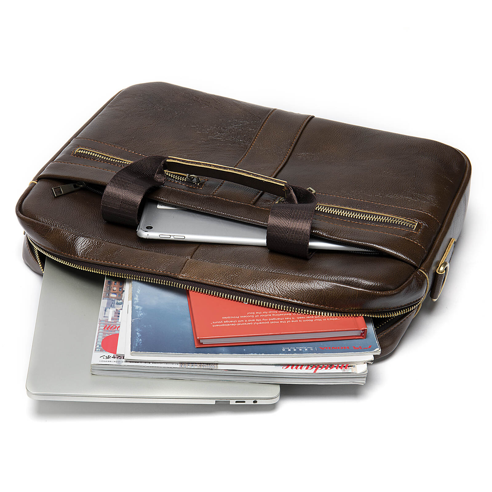 The Genuine Leather Laptop Briefcase