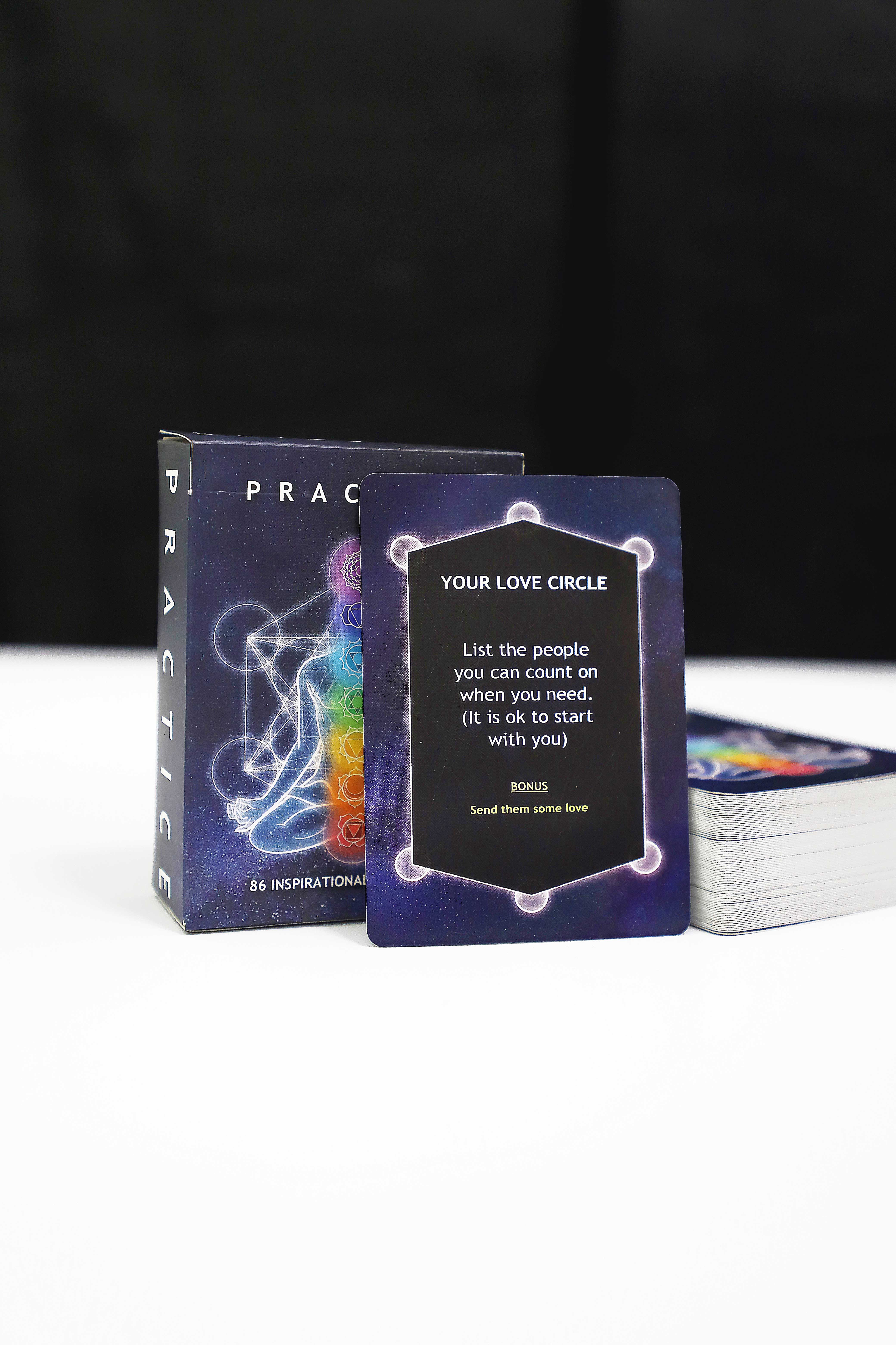 63*88mm Custom Affirmation Cards Printing Oracle Game Cards