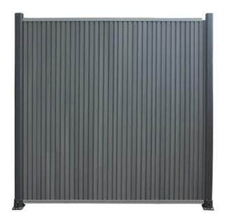 Coextrusion slatted cladding WPC fence