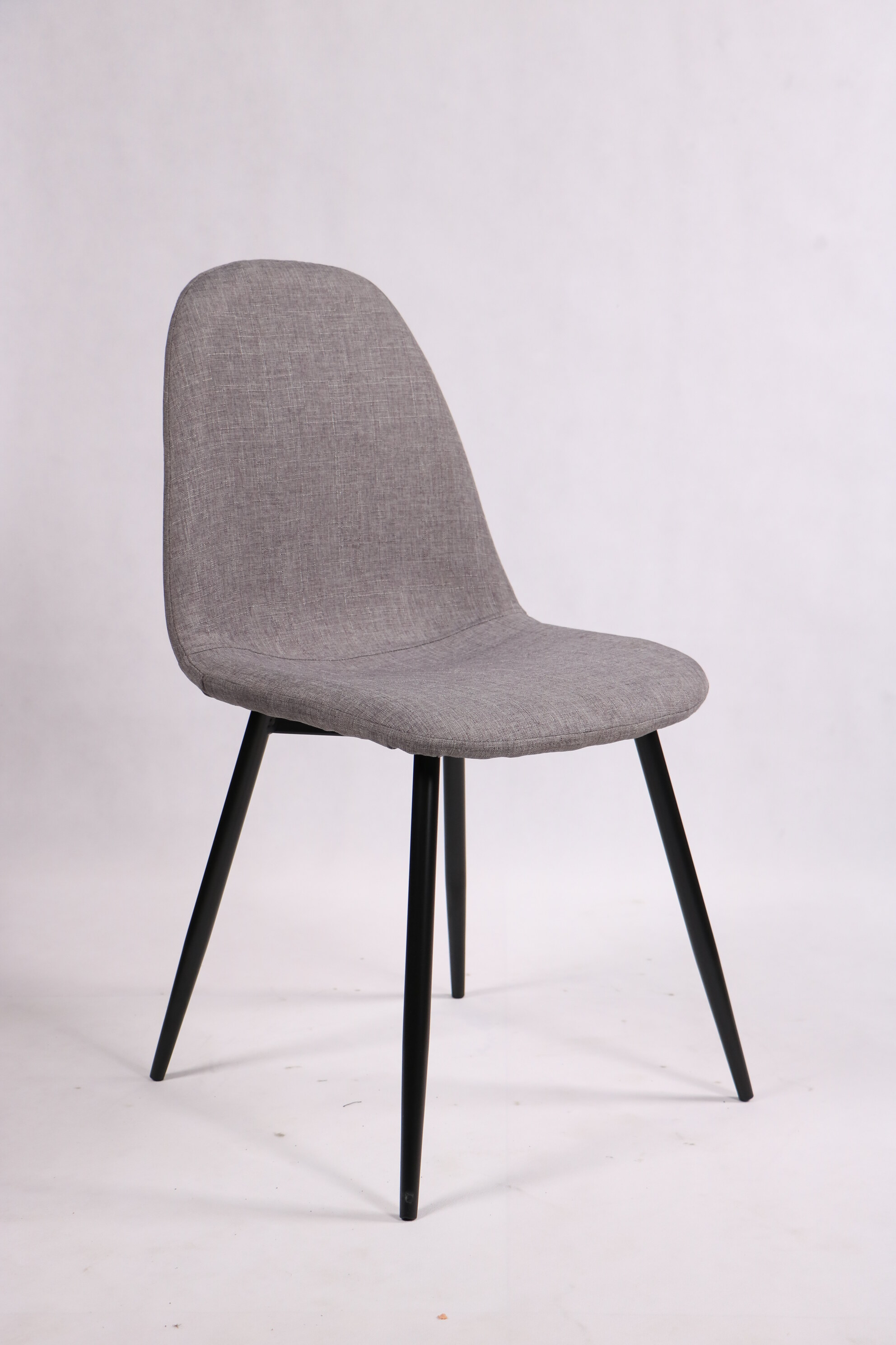 Fashion premium grey backrest dining chair