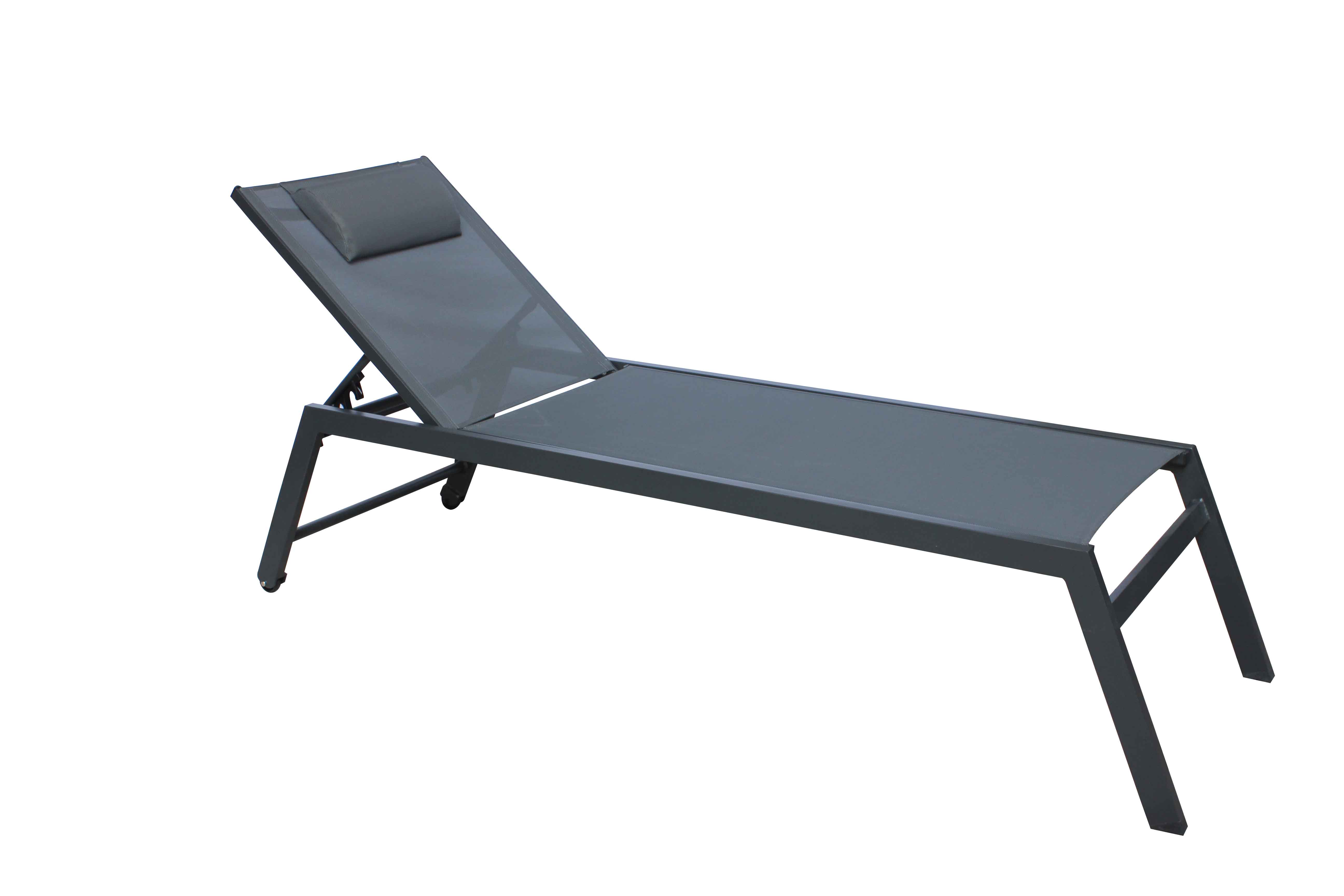 OEM & ODM outdoor aluminum textilene lounge, outdoor aluminum textilene lounge China factory, OEM aluminum textilene lounge China factory