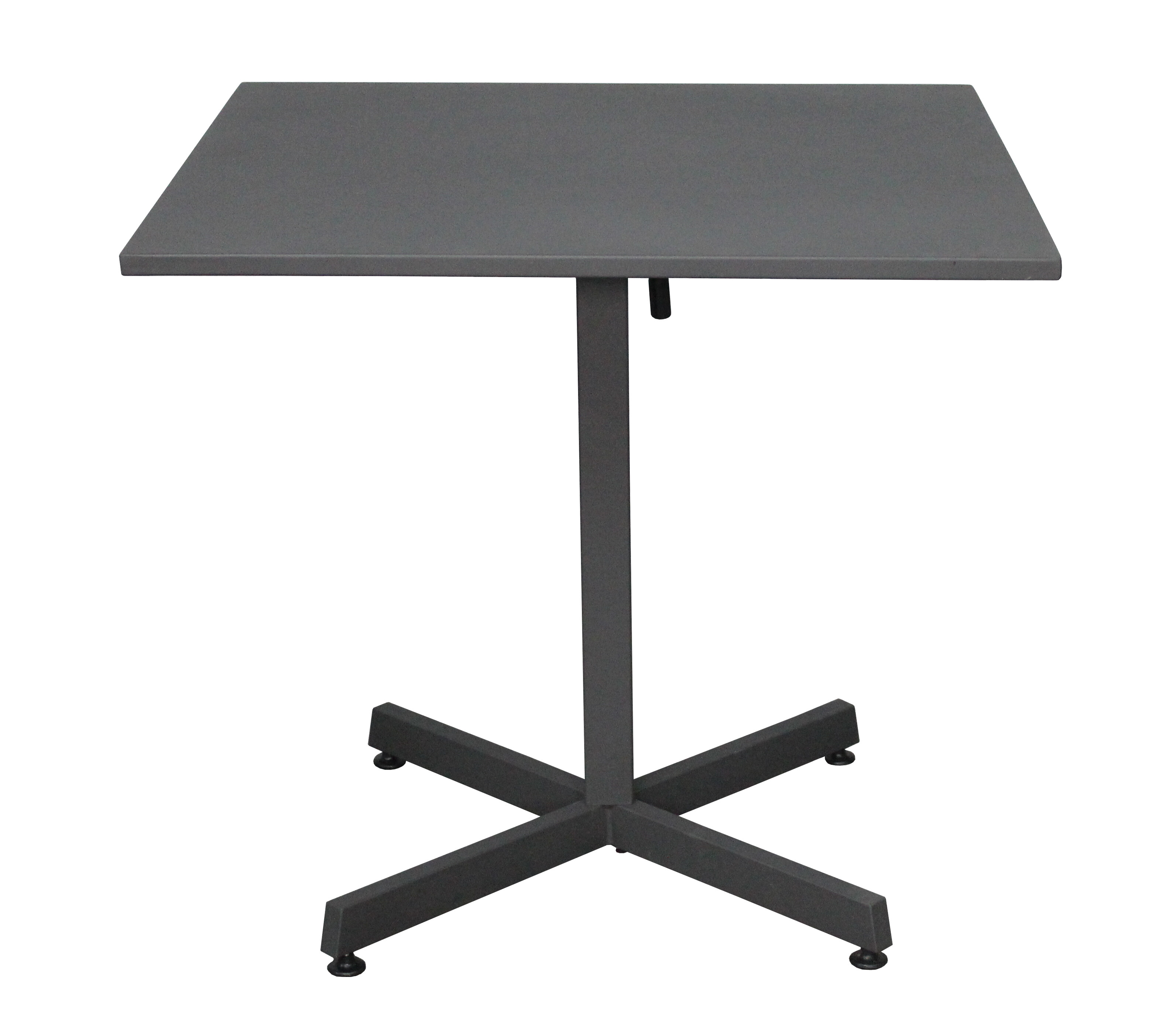 Steel bistro table - square