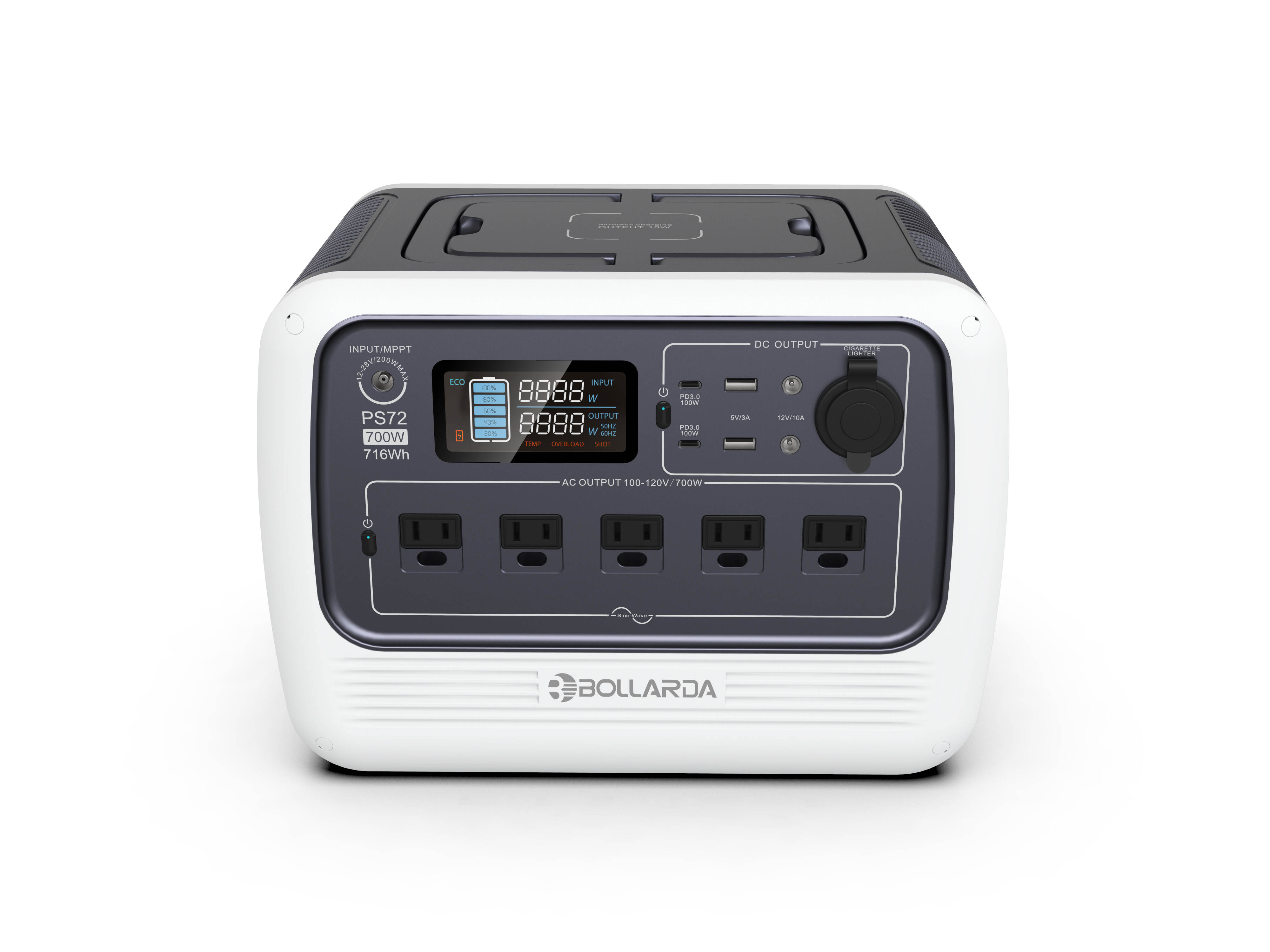 Outdoor Portable power station 100w（ 42000mAh 155Wh）