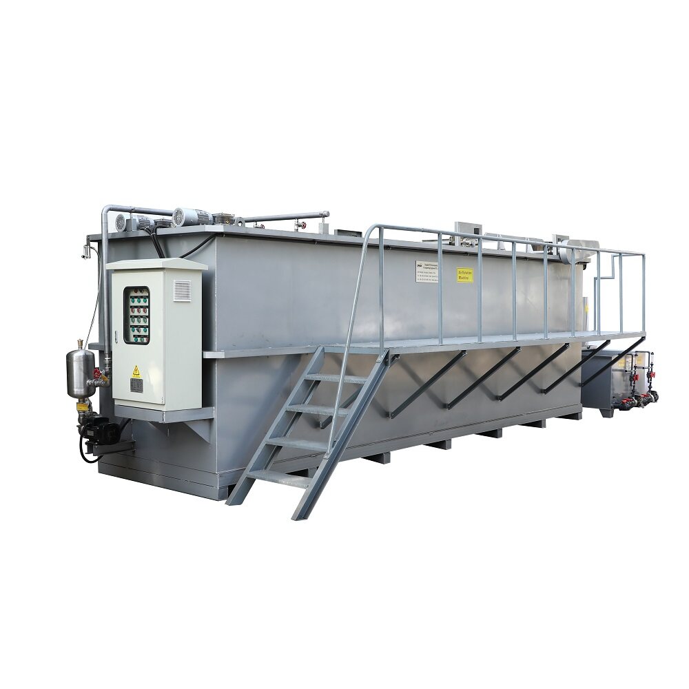 Sistema de flotación de aire disuelto QDEVU® Planta de tratamiento de aguas residuales