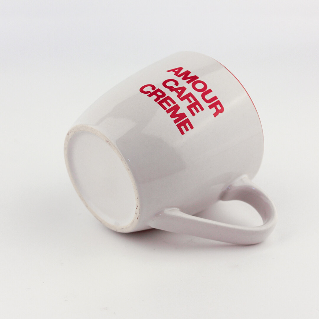 white ceramic mug; promotional gifts