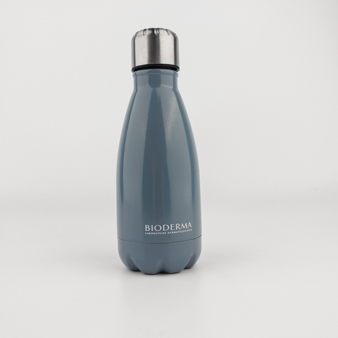 Color stainless steel water bottle for Bioderma,recycled stainless steel water bottle with GRS certificate