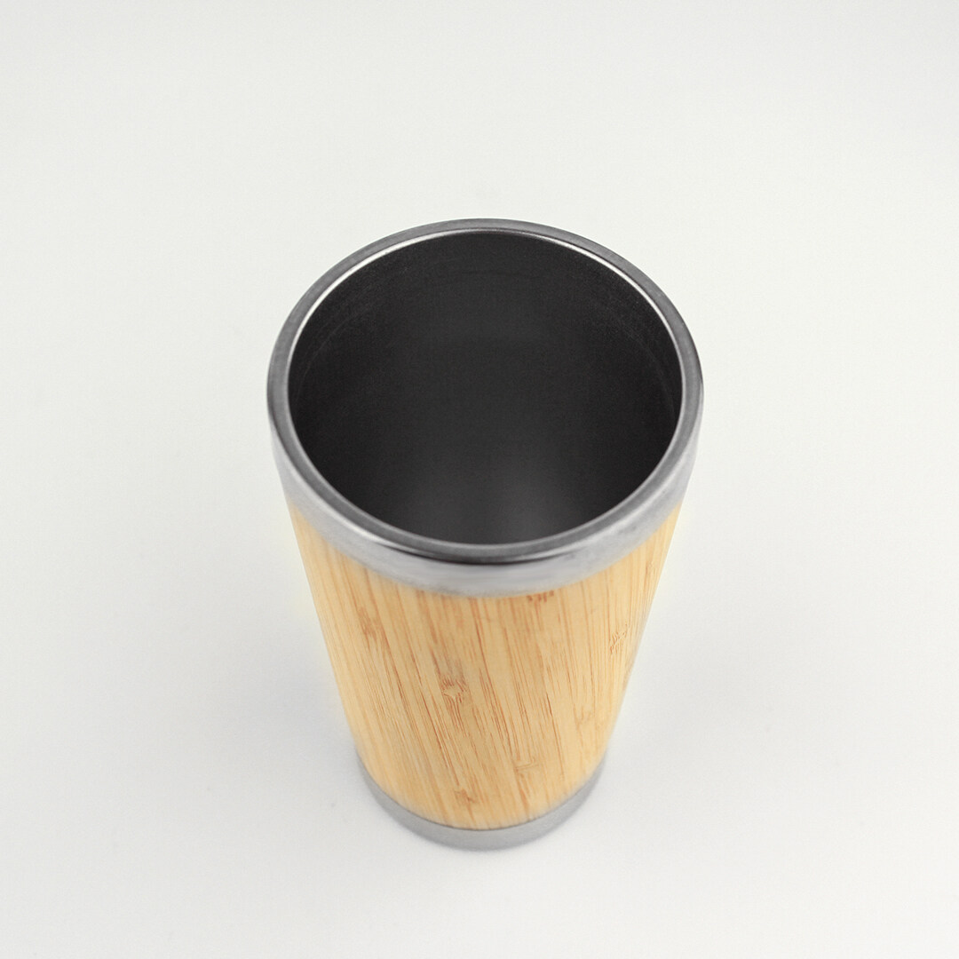 bamboo stainless steel mug; ECO gift; promotional gifts;