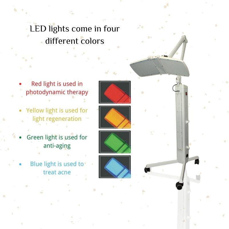 7 colors led light therapy