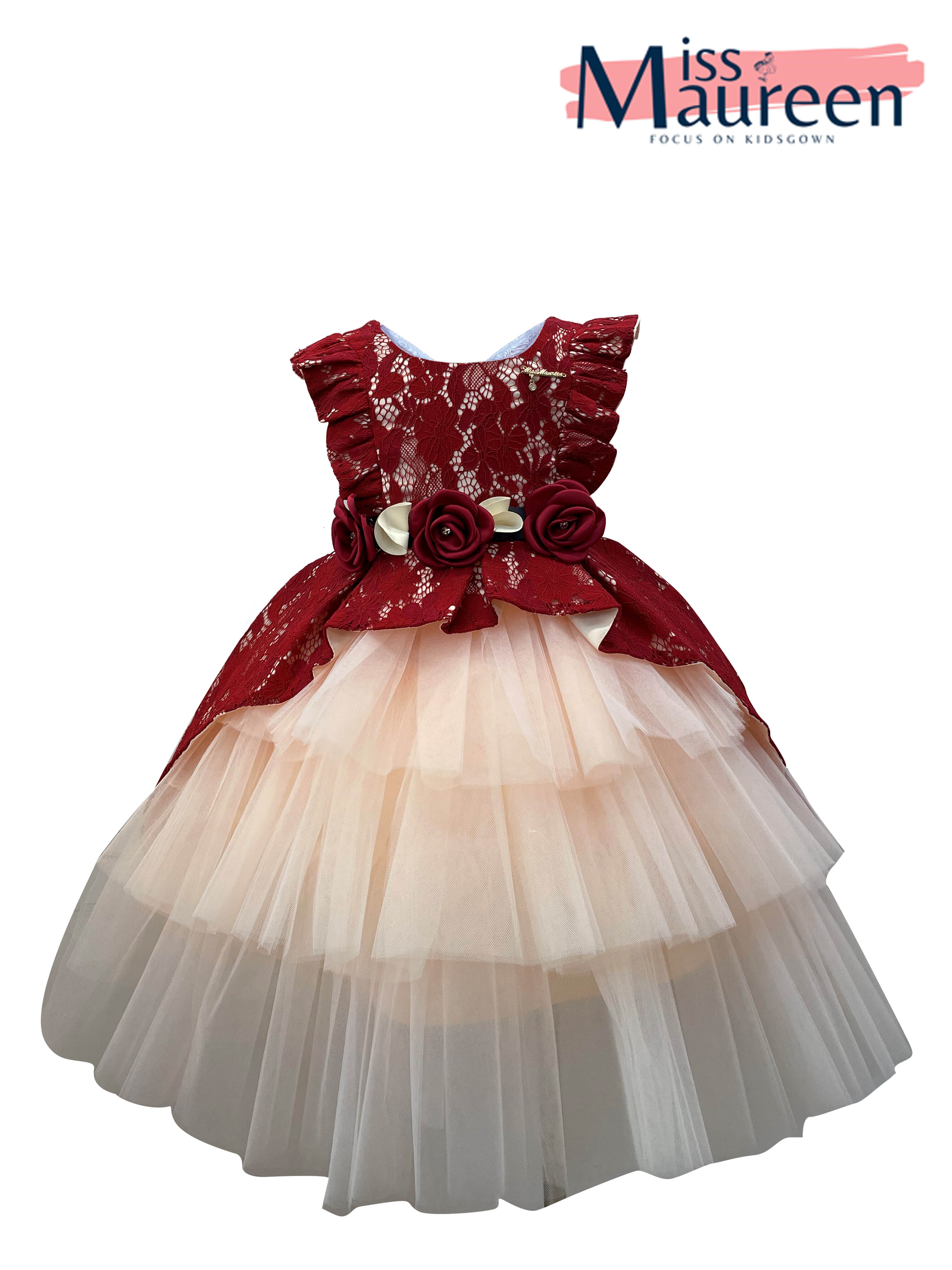 MissMaureen tutu gown hot selling for birthday and evening party with different colors