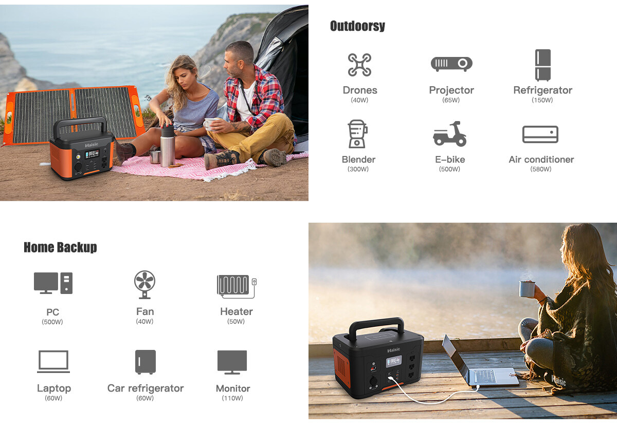 outdoor battery backup power supply