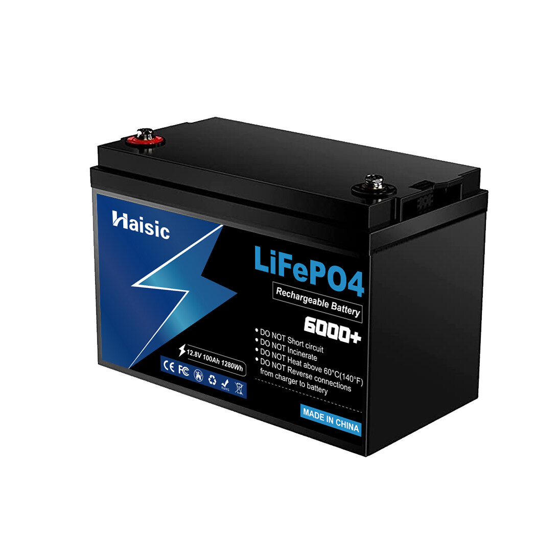 China 12V 100Ah LiFePO4 battery power lithium battery factory and  manufacturers