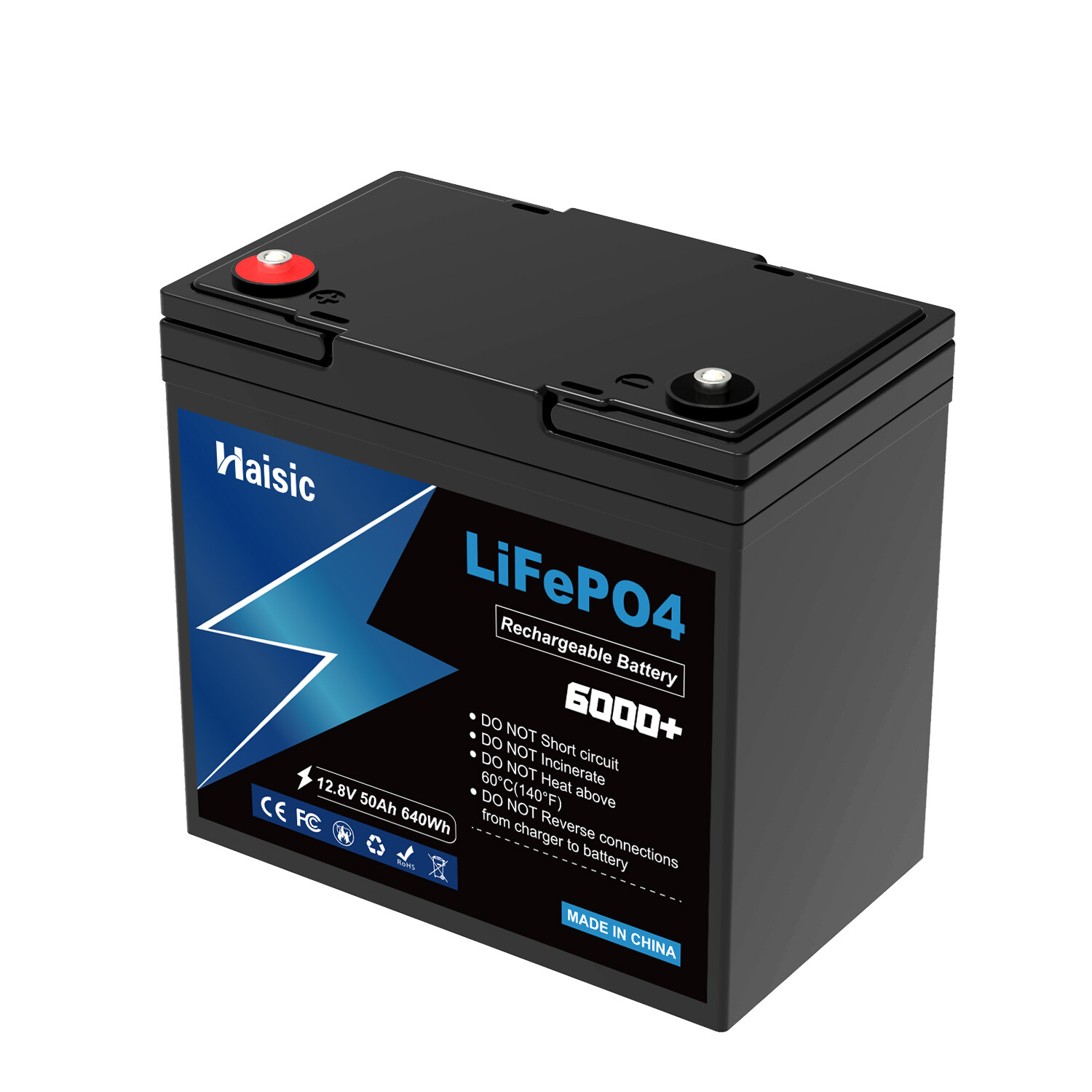 12.8V 640Wh LifePO4 battery packs with solar panel